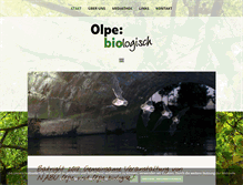 Tablet Screenshot of olpe-biologisch.info